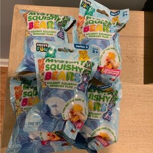 Mystery Squishy Beans - Multicolor Set of 5